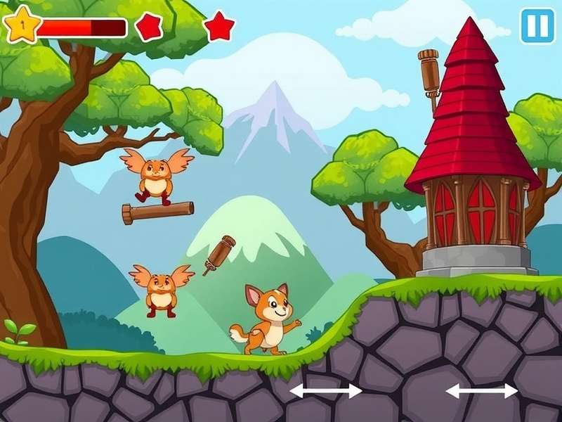 Dashing Ginger Adventure Gameplay Screenshot